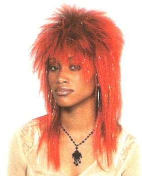 Tinsel Punk Wig Rocker Wig