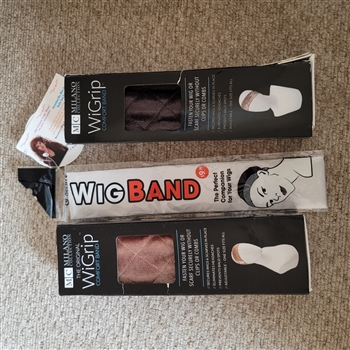Three Comfy Grip Bands, Under wig bands, comfort wig bands- last 3