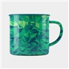 STEEP Polygonal Green Mug