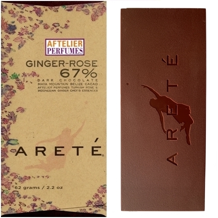 AretÃ© Ginger-Rose Chocolate Bar