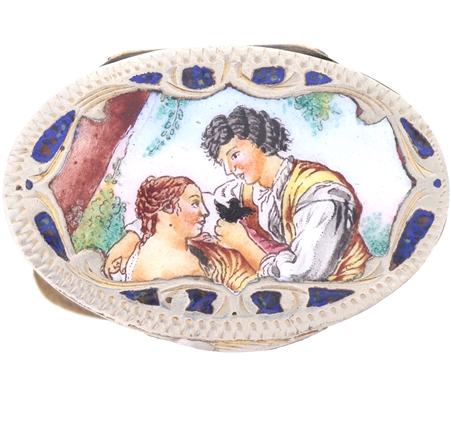 Vintage Italian Snuff Box