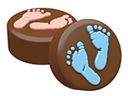 Baby Feet Oreo Cookie Chocolate Mold