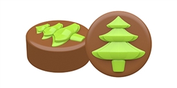 Tree Oreo Cookie Chocolate Mold
