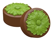 Acanthus Rosette Oreo Cookie Chocolate Mold