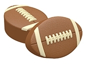 Football Oreo Cookie Chocolate Mold