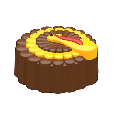 SpinningLeaf: Thanksgiving Turkey Sandwich Cookie Molds