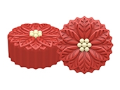 Mini Poinsettia Cookie Mold