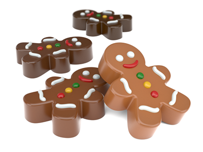 Mini Gingerbread Woman Oreo Cookie Mold – KreativeBaking