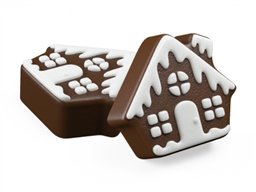 Mini Gingerbread House Cookie Mold