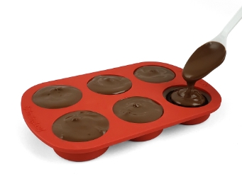 Silicone Plain Oreo Cookie Chocolate Mold