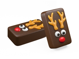 Reindeer S'more Cookie Chocolate Mold