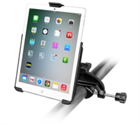 RAM EZ-Roll'r Cradle w/ Yoke Clamp Mount for Apple iPad mini 1-3 (1" Ball Mount)