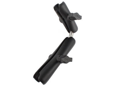 RAM Double Socket Arm w/ Dual Extension and Ball Adapter (1" Ball Mount)