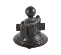 RAM Twist-Lock Composite Suction Cup Base w/ Ball (1" Ball Mount)