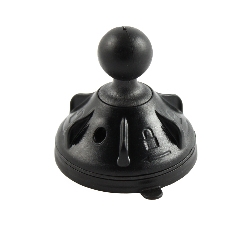 RAM Twist-Lock Low Profile Suction Cup Ball Base (1" Ball Mount)