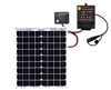 BatteryMINDer 12V/24V Aviation Adjusted Solar Charger w/20W Solar Panel for Concorde Batteries