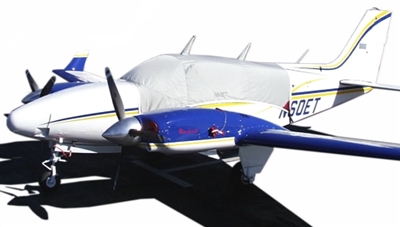 Beech Baron D55/E55 Aircraft Protection Covers, Reflectors and Plugs