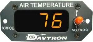 Davtron M307 Temperature Aircraft Gauge