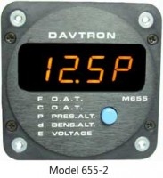 Davtron M655 Pressure Altitude Display