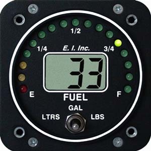 Electronics International FL-1 Fuel Level Instrument (Not STC'd)