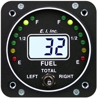 Electronics International FL-2 Dual Fuel Level Instrument (Not STC'd)
