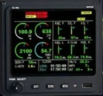 Electronics International MVP-50T Engine Monitor for Turboprops/Jets