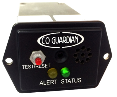 Guardian Avionics Panel Mount CO Detector (Certified) - Aero 451