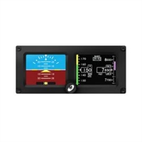 Mid Continent SAM Standby Attitude Module Two Screen Display