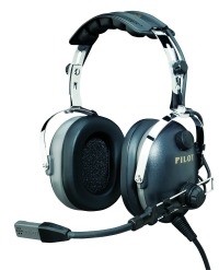 Pilot USA PA-1160AI/R Passive Headset for ICOM Right Angle Plug