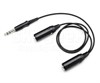 Pilot USA PA-73S Dual Headphone Y-Adapter