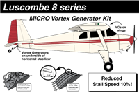 Luscombe Micro Aero Dynamics Vortex Generators