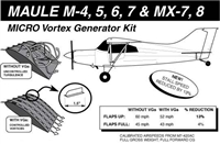 Maule Micro Aero Dynamics Vortex Generators