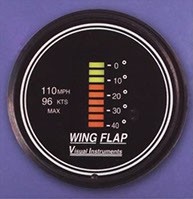 Visual Instruments Cessna Flap Position Indicator FAA Approved