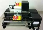 Bottle-Matic 16" Semi-Automatic Bottle Labeler - Single Label with Waste Rewinder
