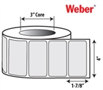 4" x 1-7/8"  Thermal Transfer Labels