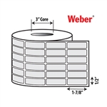 1/2" x 1-7/8"  Thermal Transfer Labels