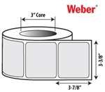 3-3/8" x 3-7/8" Thermal-Transfer Labels