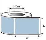 Blue - 4" x 6" Color Thermal-Transfer Labels