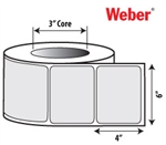 6" x 4" Thermalabel 375 Direct Thermal Labels