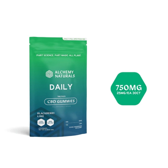 Alchemy Natruals - Daily - 30ct. - 750MG