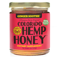 Coldorado Hemp Honey - Ginger Soothe - 500MG CBD - 6oz.