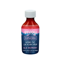 Euphoria Delta 9 THC Live Rosin Syrup 420mg - Blue Raspberry (Sativa)