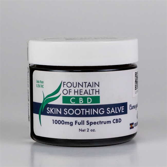 Fountain of Health - Full Spectrum Skin Soothing - 500MG/1000MG - 2oz