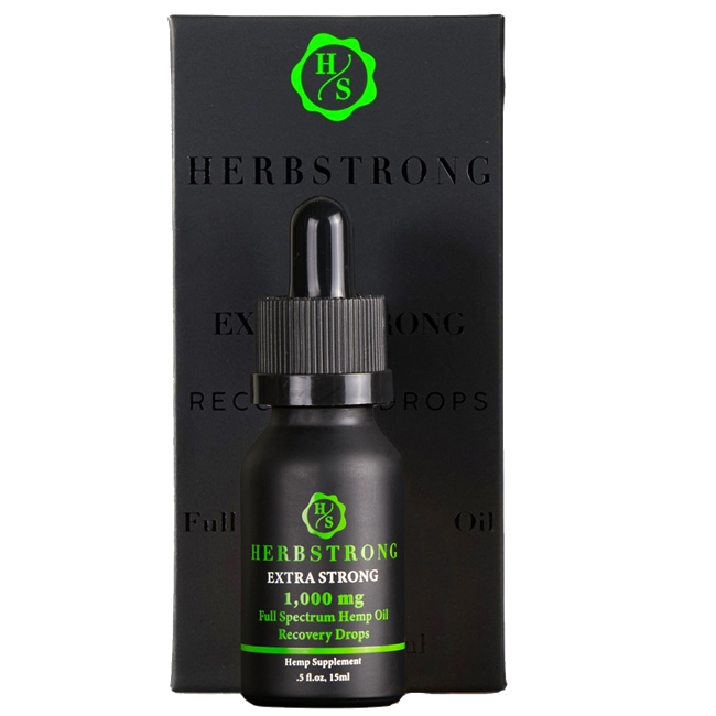 1000mg Extra Strong Full Spectrum Recovery Drops