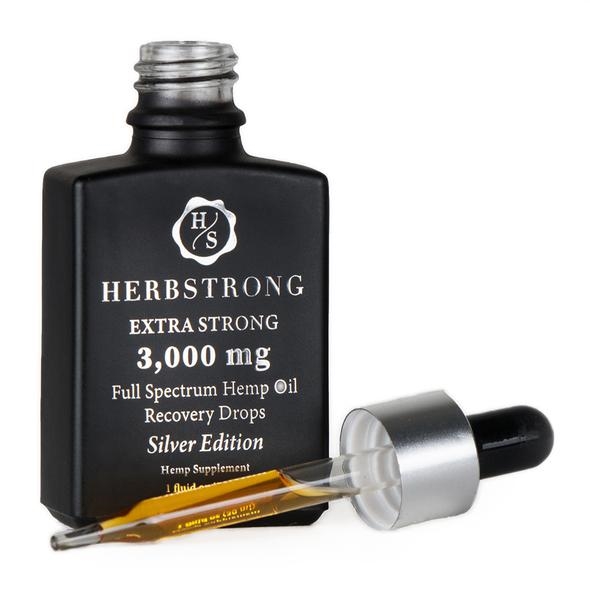 HerbStrong - Silver Edition Recovery Drops - 3,000MG