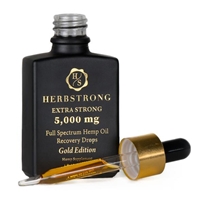 HerbStrong - Gold Edition Recovery Drops - 5,000MG