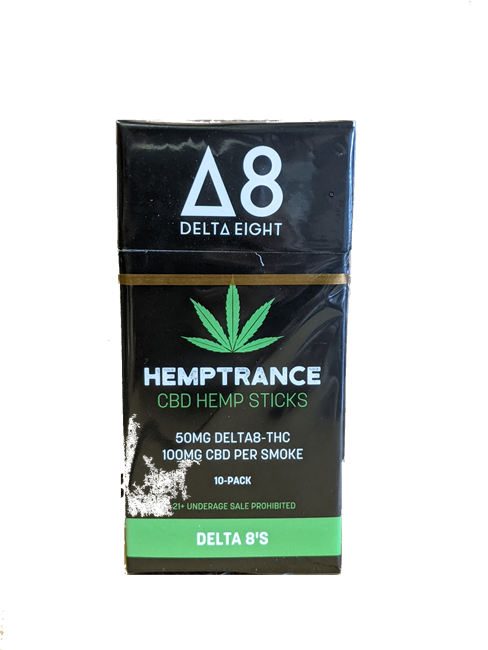HempTrance - D8 THC Cigarettes - 10ct. - 500MG