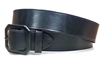1.5" Leather Belt - Black Buckle