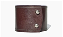 2" Wide Leather Cuff / Brown