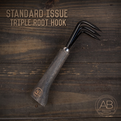 American Bonsai Root Hook Triple-Pronged